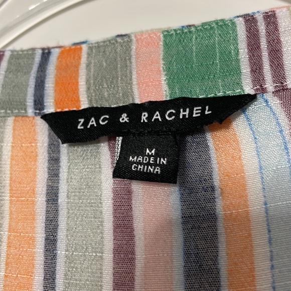 ⭐️5/$15⭐️ Zac & Rachel striped button up shirt - Picture 2 of 6